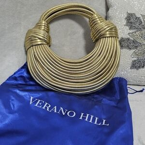 Verano Hill Gold Statement Necklace